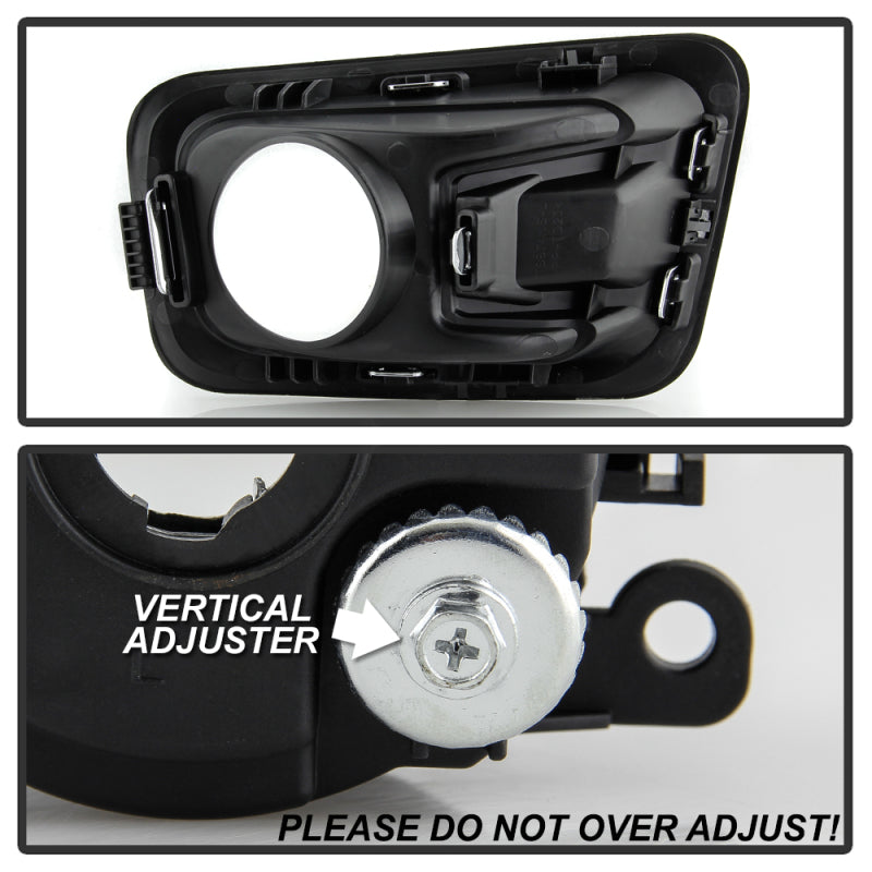 Spyder 9043307 fits Nissan 16-18 Titan (w/o Auto Headlight) OEM Style Fog Light