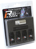 Project Kics WYIF41KK 12X1.50 R40 Iconix Black Lug Nut Lock Set - 4