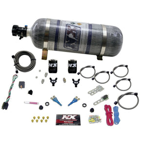 Nitrous Express 20115-12 fits Ford EFI Dual Nozzle Nitrous Kit (100-300HP) w/Com