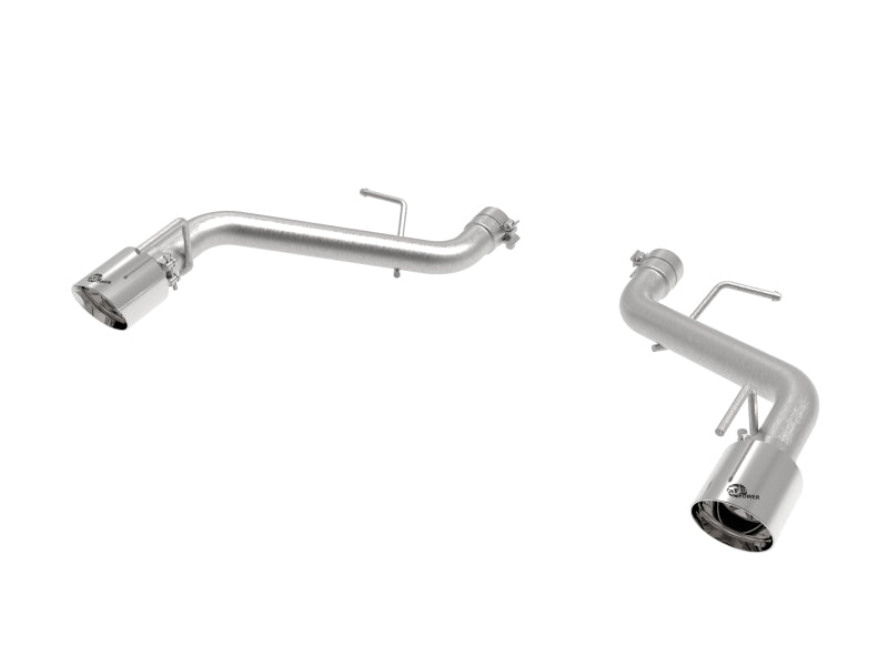 AFE 49-44118-P MACH Force-Xp 2.5in Axle-Back Exhaust System 16-20 fits Chevrole