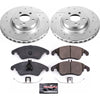 PowerStop fits Mercedes-Benz 13-14 C300 Front Z23 Evolution Sport Brake Kit
