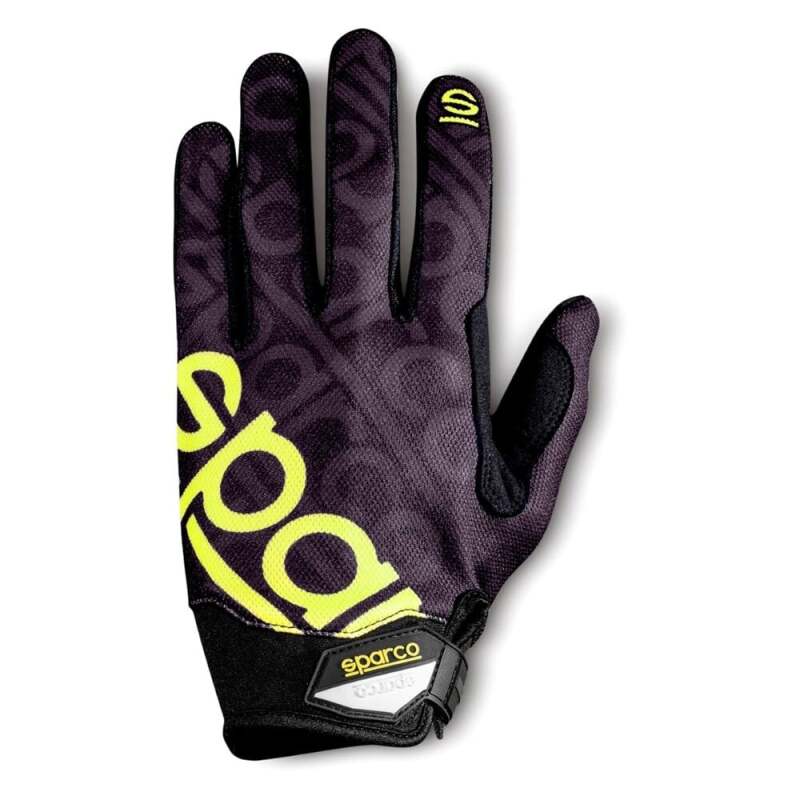 SPARCO 002093NRGF1S Glove Meca 3 SMALL Black/Yel