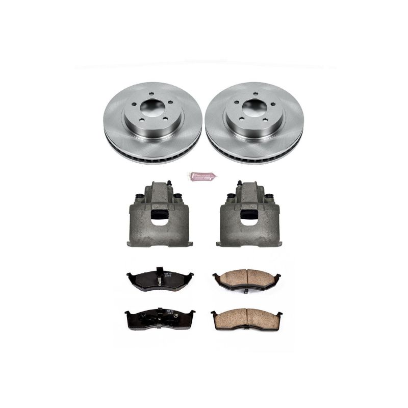 PowerStop fits Chrysler 98-04 Concorde Front Autospecialty Brake Kit w/Calipers