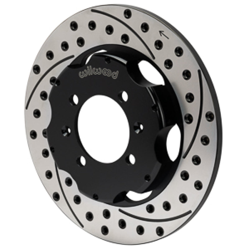 Wilwood 140-17644-D Pro-Matrix Rear Kit Drilled 01-05 fits Mazda Miata Sport