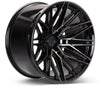 Vossen HF6-5 22x9.5 - 6x139.7 - ET20 - Deep Face - 106.1 - Gloss Black Wheel