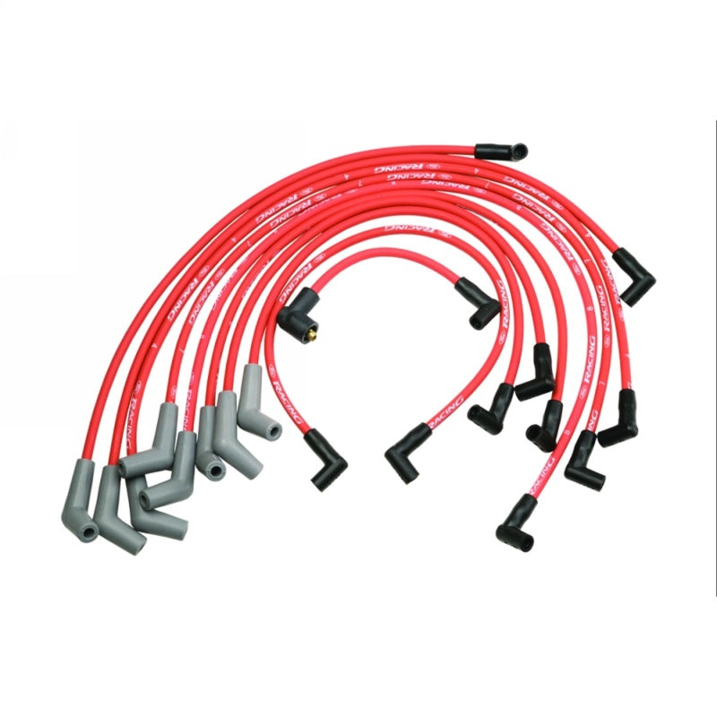 fits Ford Racing M-12259-R301 9mm Spark Plug Wire Sets - Red