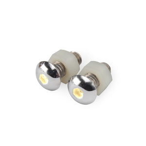 DEI  30303 LED Lighted Button Head Bolts Universal Accent Lighting - 2-pack - Wh