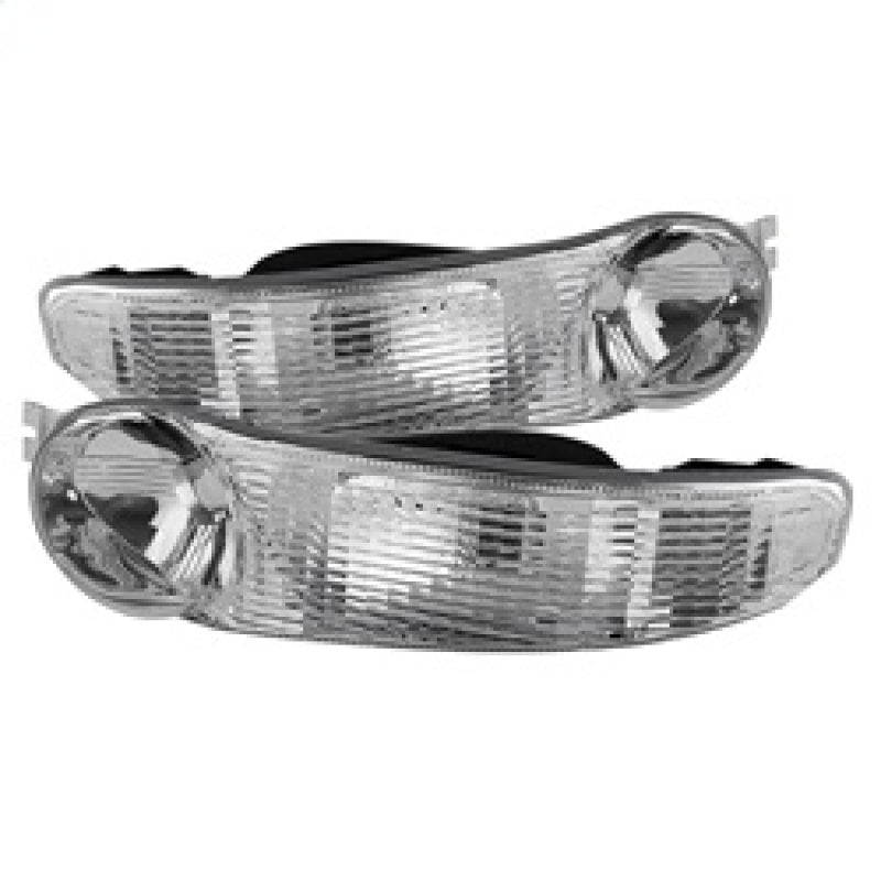 Xtune 9027086 fits GMC 00-06 Sierra Denali Bumper Lights Clear CBL-GD00-C