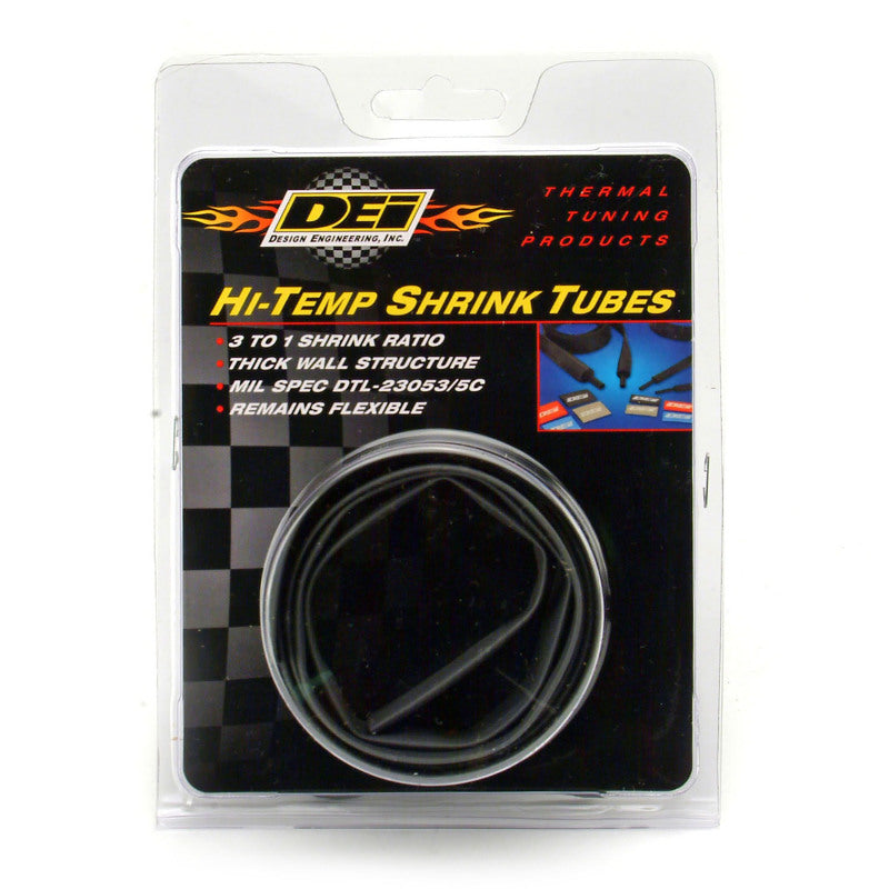 DEI  10834 Hi-Temp Shrink Tube 18mm x 4ft - Black