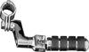 Kuryakyn 7998 Kuryakyn Small ISO Offset Highway Pegs With 1-1/4inch Clamp Chrome (Pair)