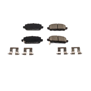 PowerStop 17 fits Honda CR-Z Rear Z17 Evolution Ceramic Brake Pads w/Hardware