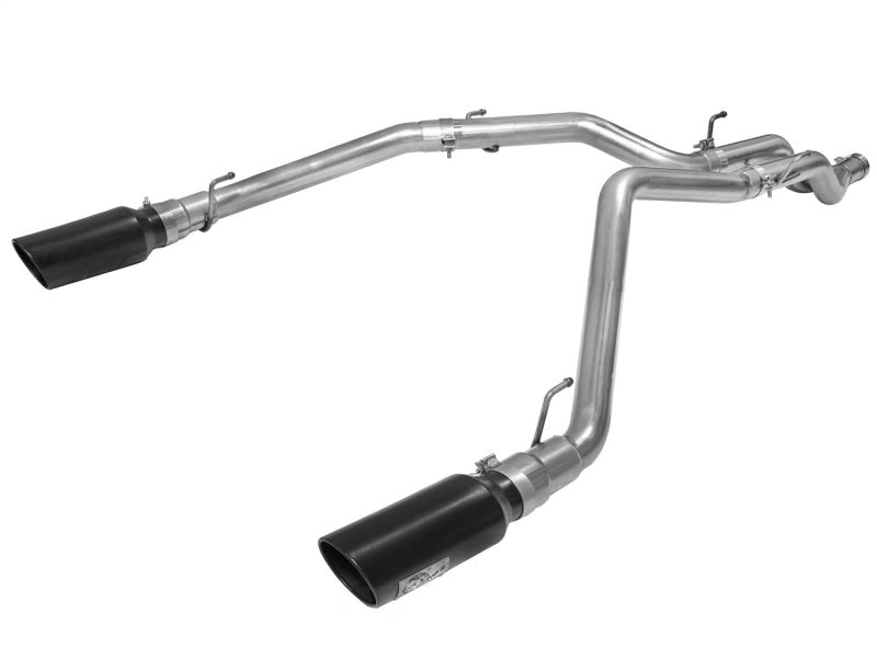 AFE 49-42045-B rce XP DPF-Back Exhaust 3in SS w/ 5in Black Tips 2014 fits Dodge