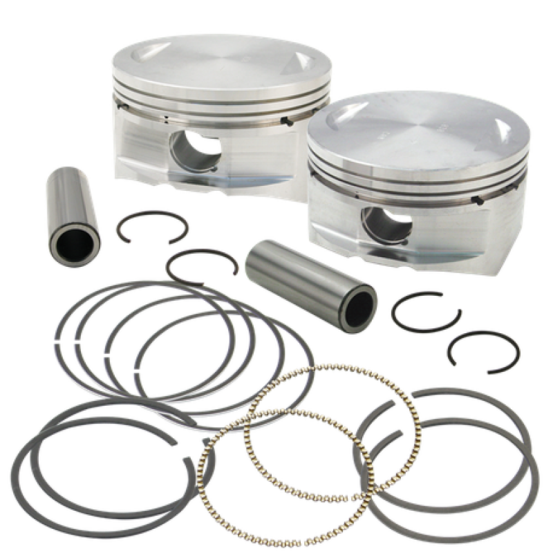 S&S 106-4416 Cycle 2007+ BT 3.927in +.010in Bore 106in Big Bore Forged Pistons