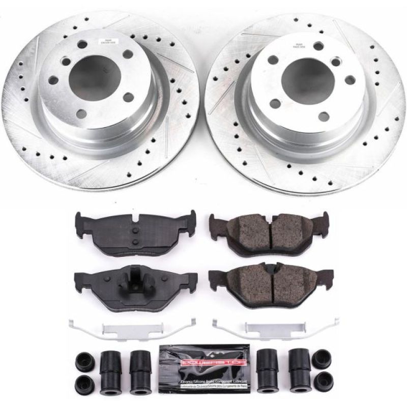PowerStop K5687 fits BMW 08-10 128i Rear Z23 Evolution Sport Brake Kit