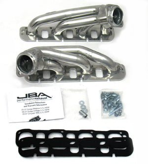 JBA 1964S-1JS 09-20 fits Chrysler 5.7L HEMI 1-3/4in Primary Silver Ctd Cat4Ward Header