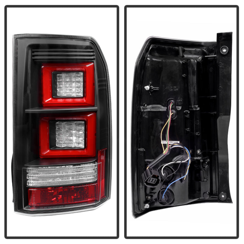 Spyder 5080936 fits Land Rover 10-14 Discovery LR4 Light Bar LED Tail Lights Bl