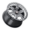 Weld  S90901181P36 S909 20x11 Ventura 6 Beadlock 6x127 ET36 BS7.375 Gloss BLK MI