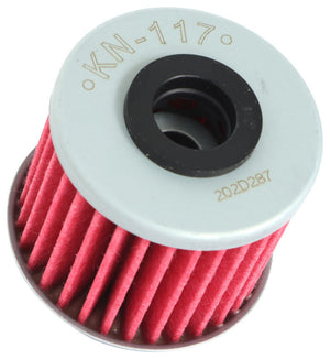 K&N Engineering KN-117 K&N fits Honda 1.58in OD 0.42in ID 1.4in Height Cartridge Oil Filter