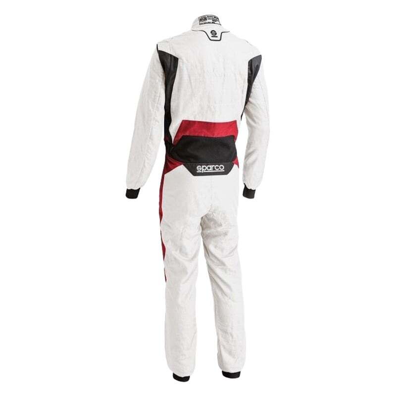 SPARCO BRS0053U0W09054 Suit Victory Pr Boot Cuff 54 WT/RD