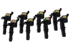 Granatelli 97-10 Ford F-150 4.6L 25KV OEM Coil Pack Replacements - Black (Set of 8)