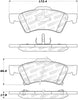 Stoptech 308.0857 Street Brake Pads