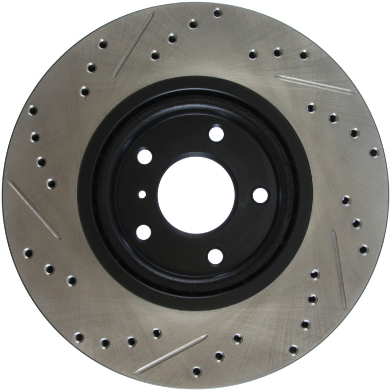 Stoptech 127.42080L 06-07 350Z / 05-07 G35 exp Sport/ 06-07 G35X SportStop Slotted & Drilled Front Left Rotor