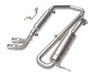 AFE 49-37020-P fits Suzuki Jimny Takeda 2-1/4in. 304 SS Cat-Back Exhaust w/ Pol