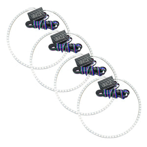 ORACLE Lighting 2335-334 Oracle fits Jeep Grand Cherokee 05-10 Halo Kit - ColorSHIFT w/o Controller
