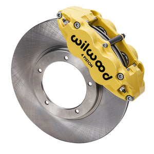 Wilwood kit front FNSL4R PORS 911 1984- 89 3.5" MT 11.10X.95 rotor yellow W/LINES