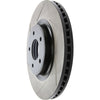 Stoptech 126.42120SR 13-15 fits Nissan Pathfinder Slotted Front Right Rotor