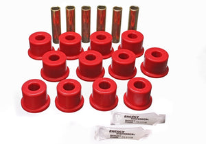Energy Suspension 3.2128R Rear Spring Set - Red