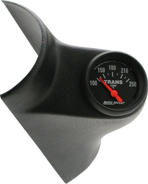 AutoMeter 7090 Autometer Z Series 52.4mm 100-250 Degrees F Transmission Gauge & Gauge Pillar Mount