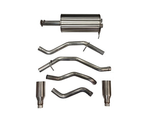 CORSA Performance 21035 Corsa 19-24 Ram 1500 5.7L Crew Cab w/ 57in or 76in Bed Cat-Back Dual Rr Exit 5in Satin Polished Tips