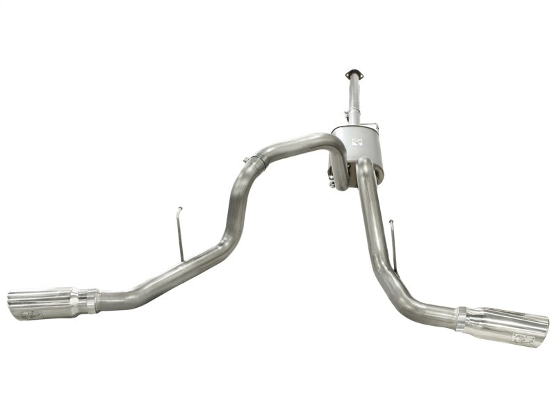 AFE 49-43056-P rce XP Exhausts 3inSS Dual Side Exit Cat-Back 11-14 fits Ford F1