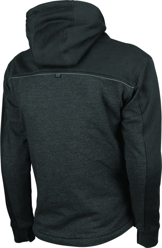 Speed and Strength 880389 Hammer Down Armored Hoody Black - Small
