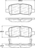 Stoptech 308.0999 Street Brake Pads