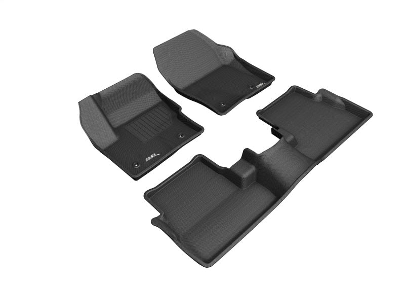 3D MAXpider 2019-2020 fits Infiniti QX50 Kagu 1st Row Floormat - Black