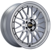 BBS LM249DSPK LM 19x8.5 5x112 ET48 Diamond Silver Center Diamond Cut Lip Wheel -82mm PFS/Clip Required