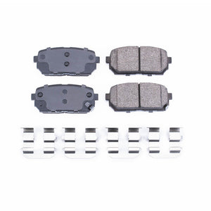 PowerStop 17 fits Kia Rondo Rear Z17 Evolution Ceramic Brake Pads w/Hardware