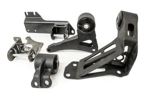 Innovative Mounts 99351-95AInnovative 90-93 Integra K-Series Black Steel Mounts