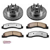 Power Stop K1891 36 fits Ford F-350 Super Duty Front Z36 Truck & Tow Brake Kit