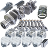 Eagle 13324L060 fits Chevy LT1350 1Pc 3.750in Crank 5.700in I-Beam Rods -18cc 4.060in Pistons Rotating Assembly