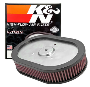 K&N Engineering HD-0910 K&N 10-12 Harley-Davidson FLHXSE/FLSTSE / 11-12 FLHTCUSE / 11 FLTRUSE Replacement Air Filter