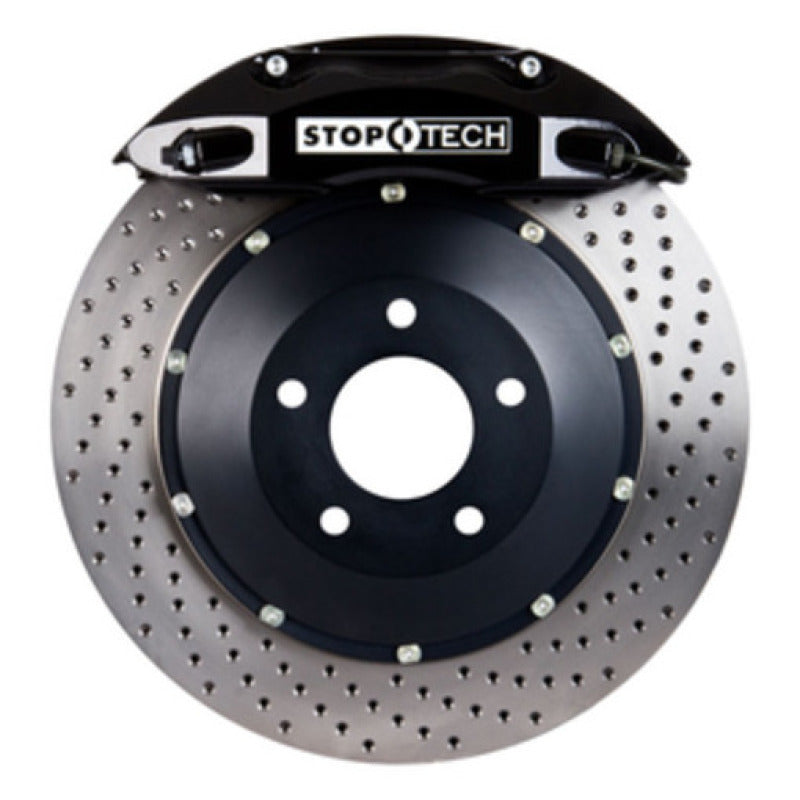 StopTech 83.160.0047.52 11 fits BMW 1M w/ Black ST-40 Calipers 355x32mm Drilled Rotors Rear Big Brake Kit