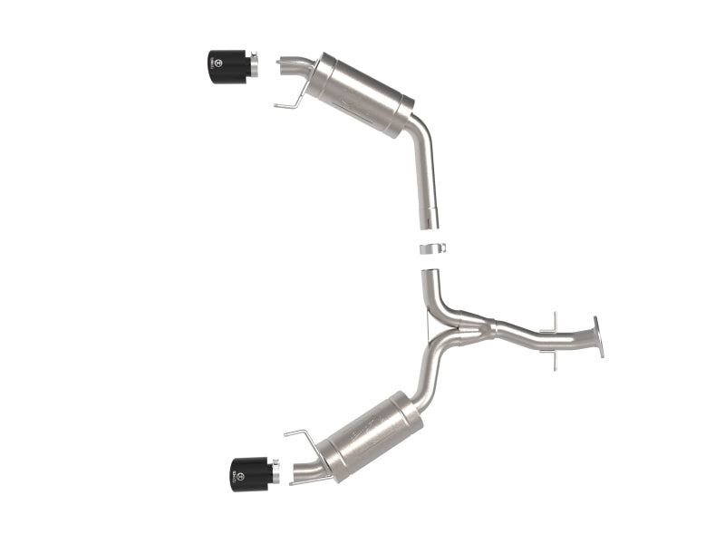 AFE 49-36055-B Takeda 06-13 fits Lexus IS250/IS350 SS Axle-Back Exhaust w/ Blac