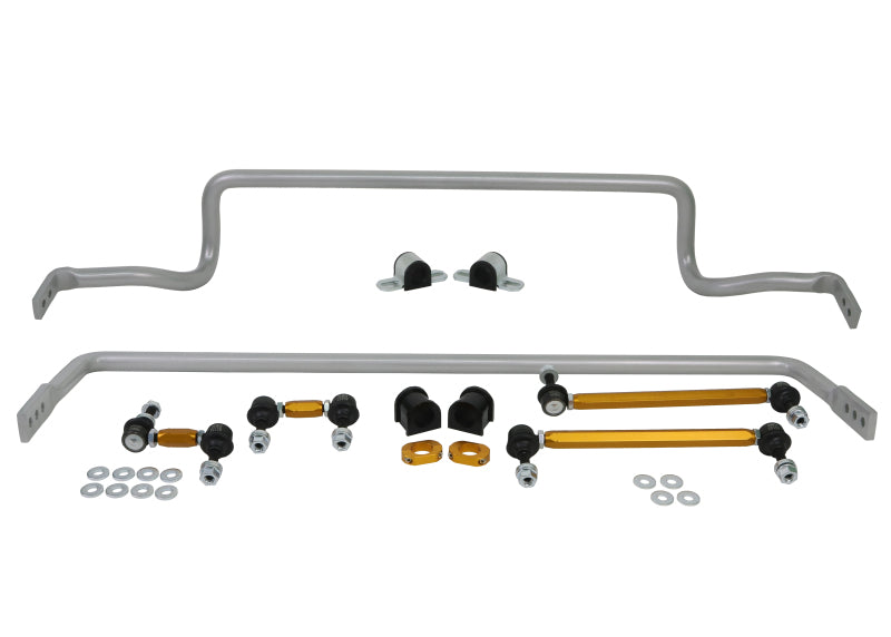 Whiteline BMK007 fits Mitsubishi 08-17 Lancer Front & Rear Sway Bar Kit