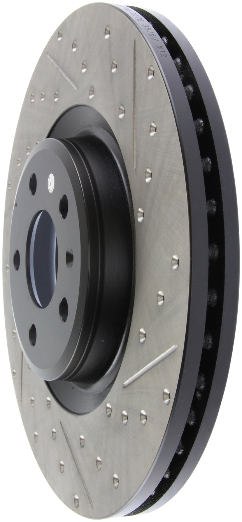Stoptech 127.33138L Slotted & Drilled Sport Brake Rotor