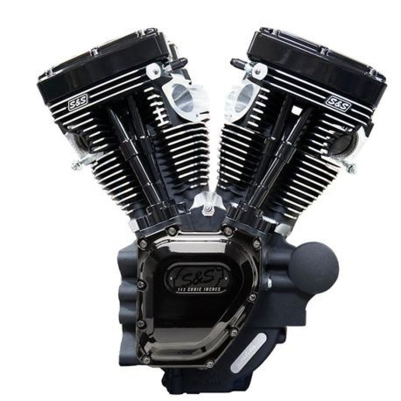 S&S 310-0837A Cycle 07-16 Touring Models T143 Black Edition Longblock Engine - 635 GPE Cams