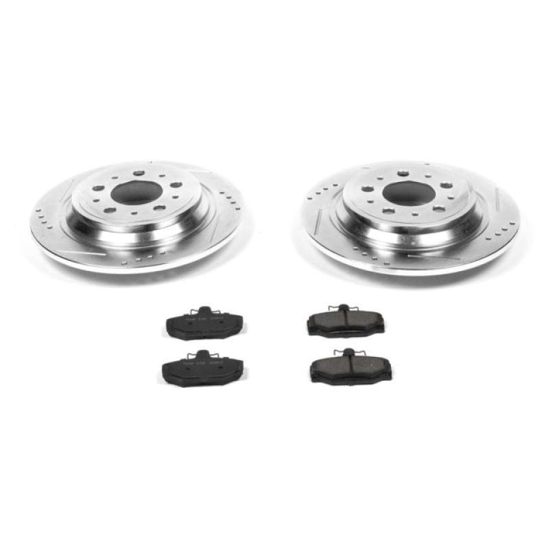 PowerStop K3139 fits Volvo 99-00 S70 Rear Z23 Evolution Sport Brake Kit