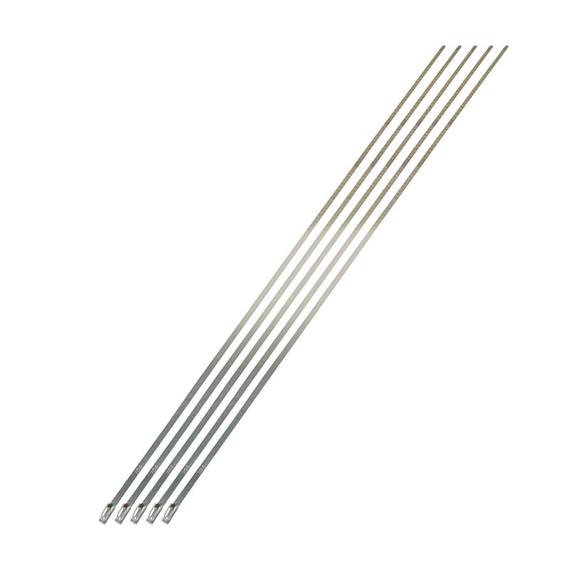 DEI  10202 Stainless Steel Locking Tie 14in - 5 per pack